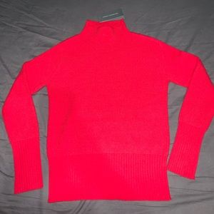 French Connection babysoft ribbed mockneck sweater